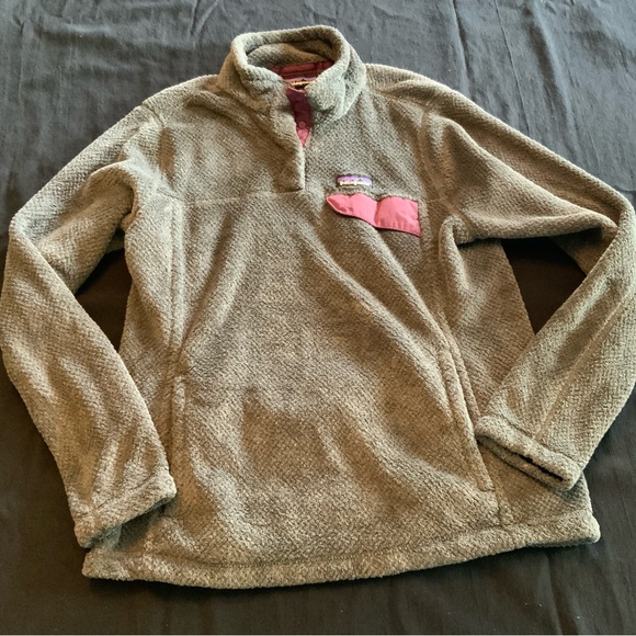 Patagonia Sweaters - Patagonia Fleece Women’s Large Grey - Excellent Conditon